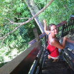 Schnull bekämpft erfolgreich ihre Höhenangst auf dem Giant Banyan Tree